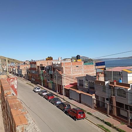 Hostal Vista Al Lago Titicaca Puno Eksteriør bilde