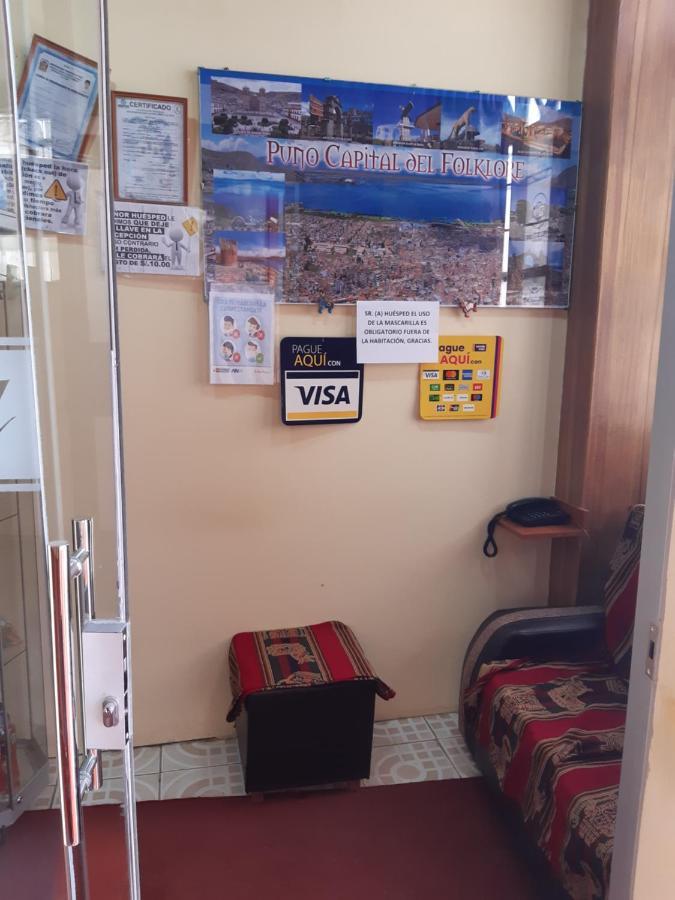Hostal Vista Al Lago Titicaca Puno Eksteriør bilde