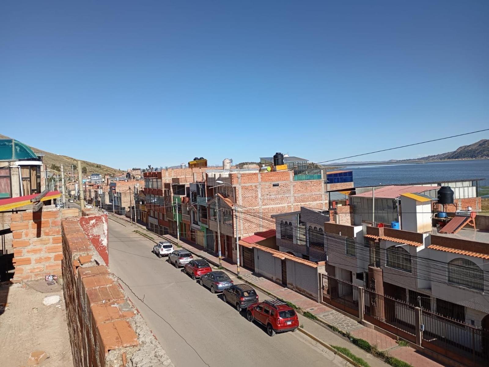 Hostal Vista Al Lago Titicaca Puno Eksteriør bilde
