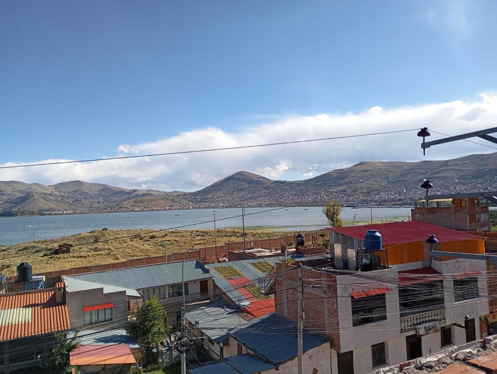 Hostal Vista Al Lago Titicaca Puno Eksteriør bilde